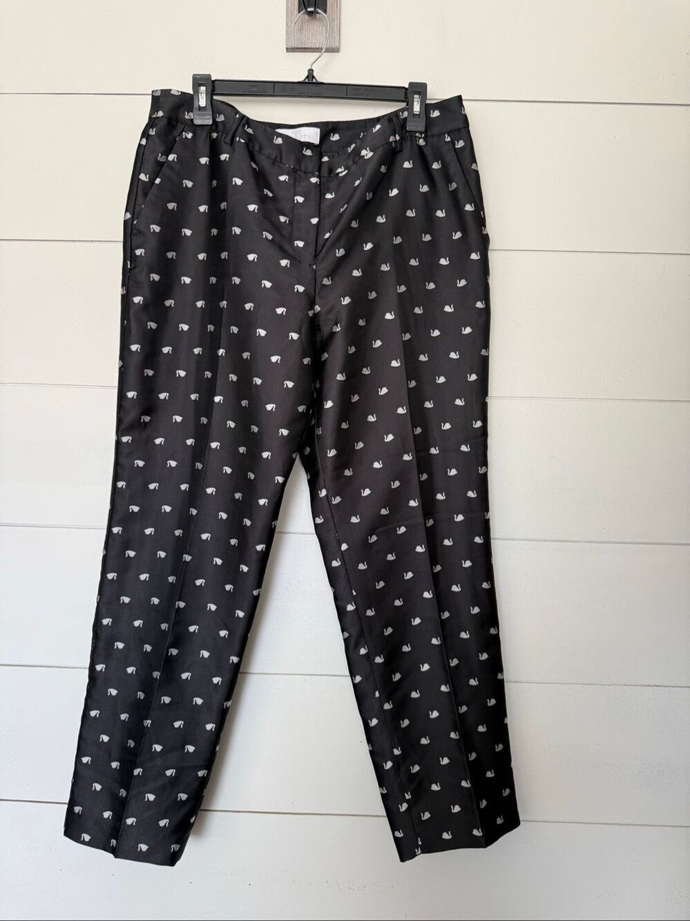 RSVP by Talbots Women’s 12 Black Swan Pants Ankle Career Office Core